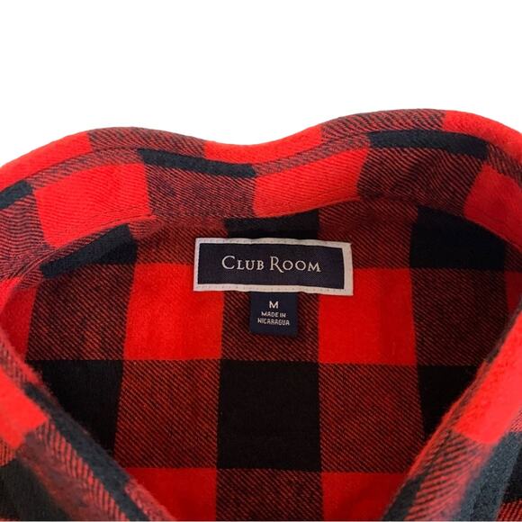 Via Penny Lane Reworked Apparel | Guns N’ Roses Custom Red Button Down Flannel - Picture 5 of 9